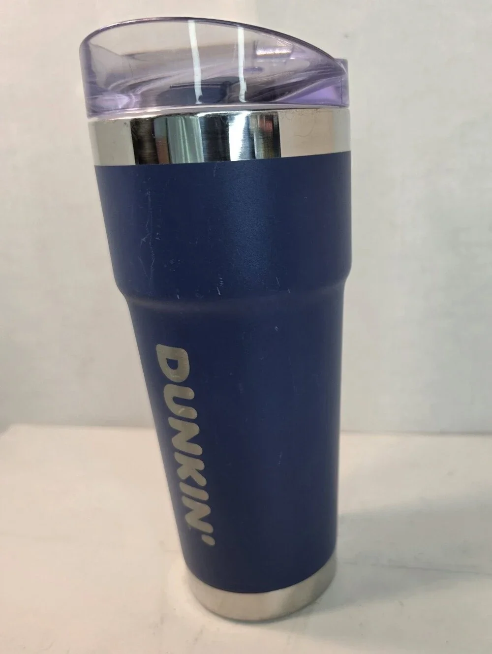 Dunkin (2022) 24oz Stainless Steel Travel Tumbler Blue.